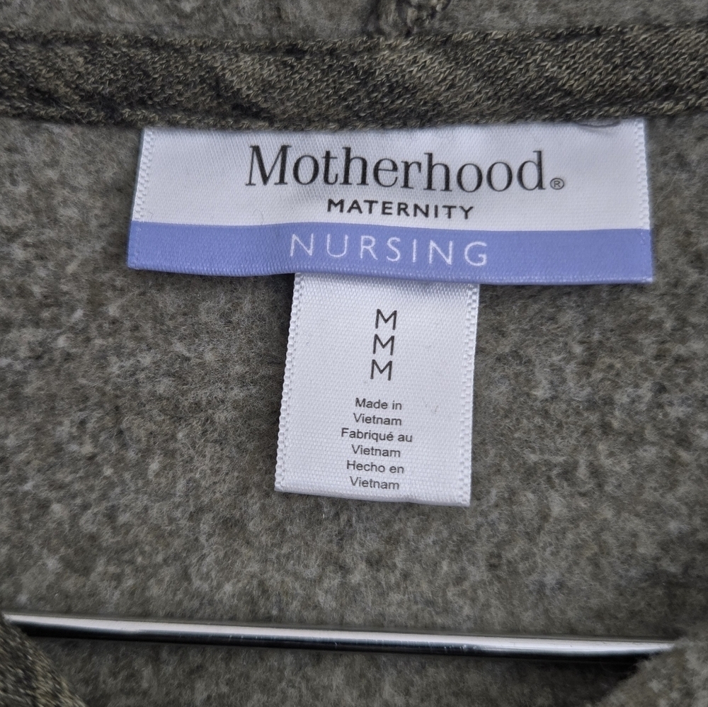 Motherhood Nursing Olive Cowl Neck Sweater-Size M - Picture 2 of 7